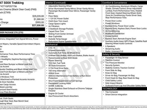 Used 2016 FIAT 500X Trekking image 6