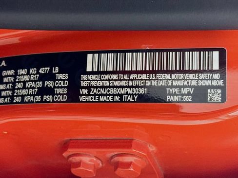 Used 2021 Jeep Renegade Latitude FWD image 29