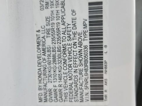 Used 2024 Honda Odyssey Touring image 5