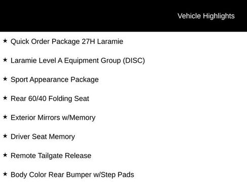 Used 2022 RAM 1500 Laramie w/ Sport Appearance Package AWD/4WD image 5