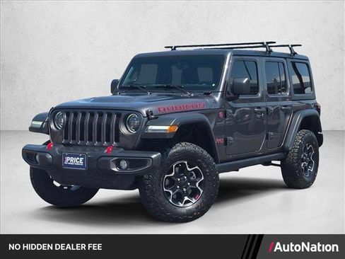 Used 2023 Jeep Wrangler Unlimited Rubicon w/ LED Lighting Group AWD/4WD image 1