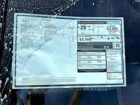 New 2026 Mercedes-Benz C 300 Sedan image 22