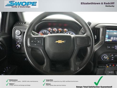 Used 2022 Chevrolet Silverado 1500 Custom w/ LPO, Dark Essentials Package image 16