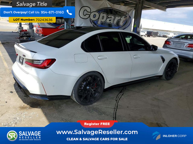 Used 2024 BMW M3 Competition w/ Executive Package AWD/4WD image 4
