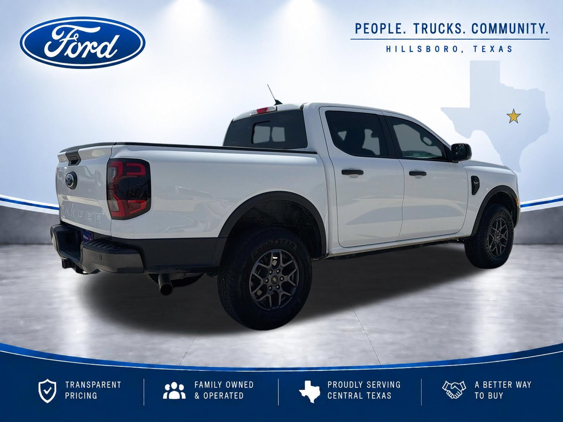 Used 2025 Ford Ranger XLT w/ Trailer Tow Package RWD image 5