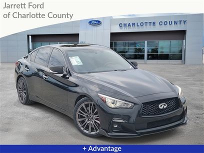 Used 2022 INFINITI Q50 Red Sport 400