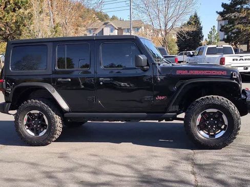 Used 2021 Jeep Wrangler Unlimited Rubicon w/ Uconnect 4C Nav & Sound Group AWD/4WD image 2