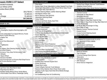 New 2026 Genesis GV80 2.5T Select