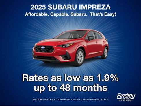 New 2025 Subaru Impreza 2.0i image 3