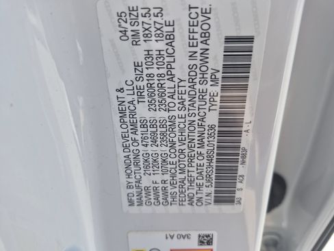 Certified 2025 Honda CR-V EX image 25