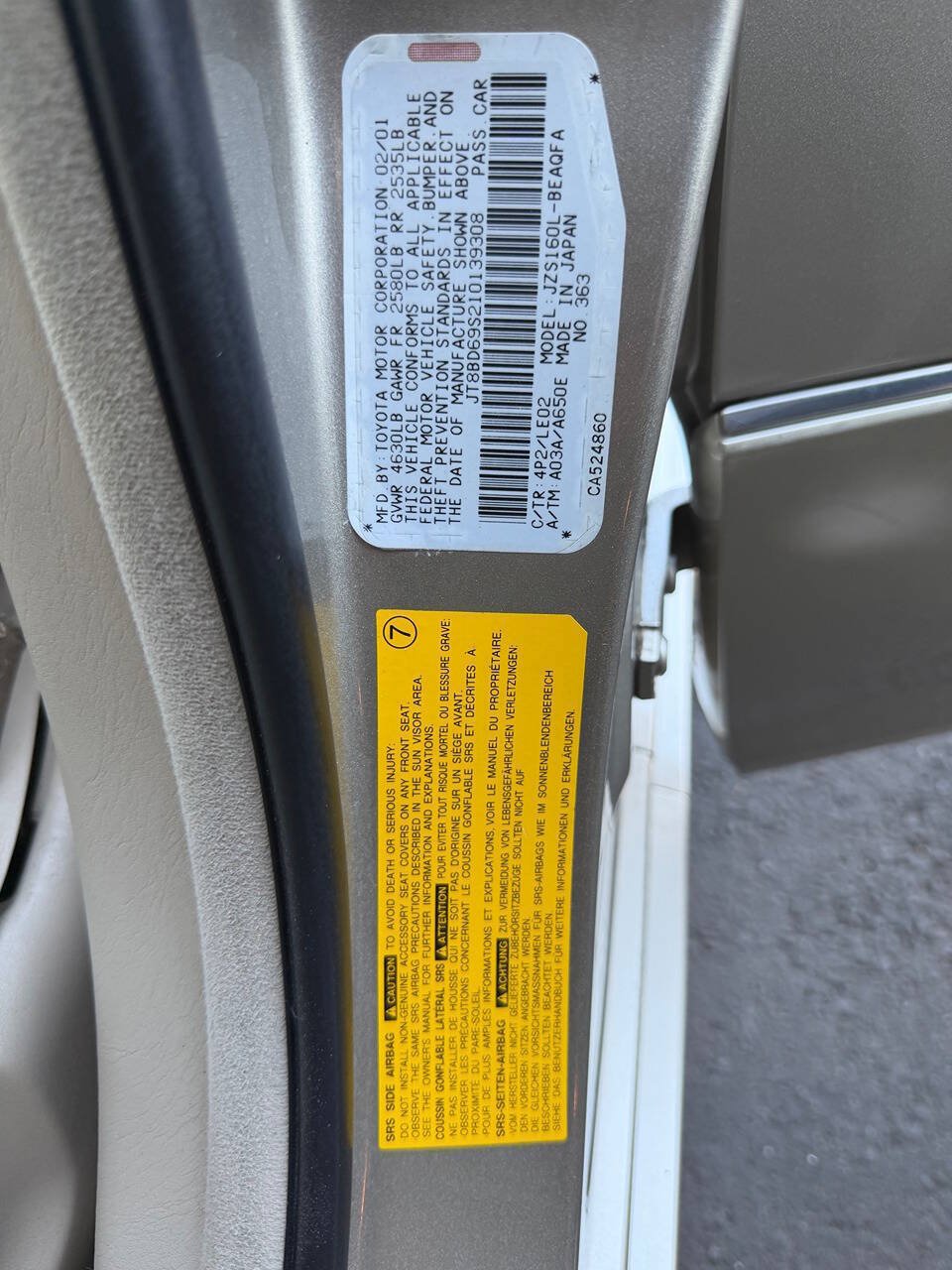 Used 2001 Lexus GS 300 RWD image 51