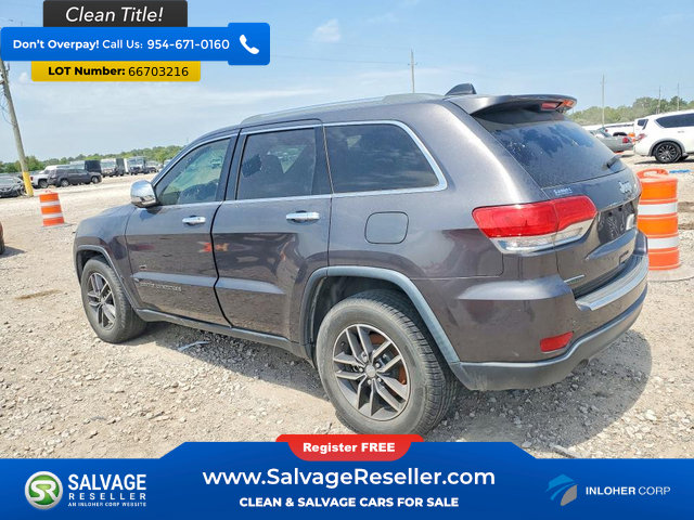 Used 2018 Jeep Grand Cherokee Limited w/ Luxury Group II RWD image 3