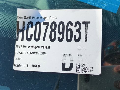 Used 2017 Volkswagen Passat 1.8T R-Line image 31