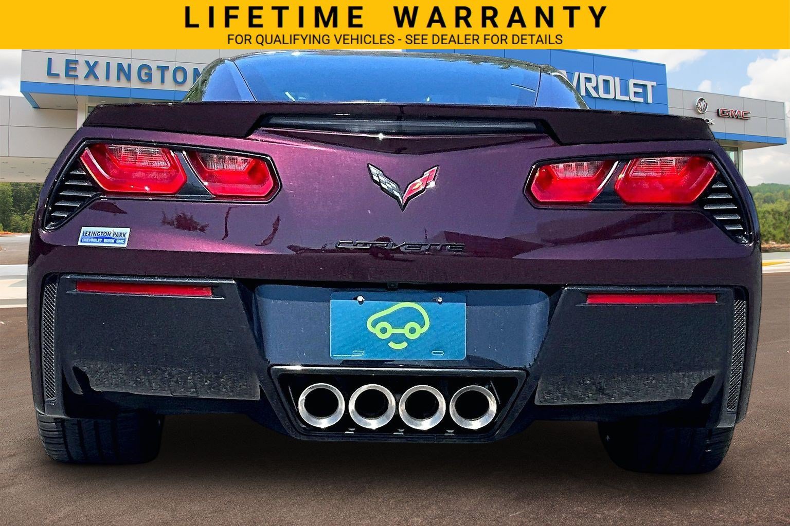 Certified 2017 Chevrolet Corvette Stingray Coupe w/ Carbon Flash Badge Package RWD image 4