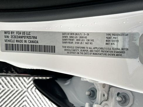 New 2026 Dodge Charger R/T w/ Driver Convenience Group AWD/4WD image 31