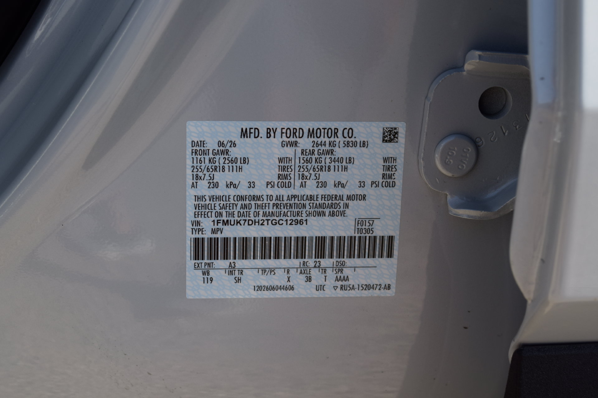 New 2026 Ford Explorer Active w/ Active Comfort Package RWD image 27