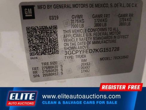 Used 2019 Chevrolet Silverado 1500 LT Trail Boss AWD/4WD image 18