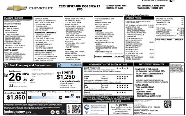 Used 2023 Chevrolet Silverado 1500 LT w/ All Star Edition Plus RWD image 4