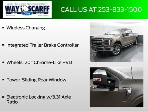 New 2025 Ford F150 Lariat w/ Equipment Group 501A Mid image 30