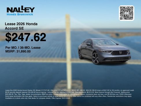 New 2026 Honda Accord SE image 3