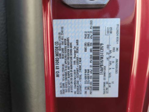 Used 2021 Ford Mustang Coupe w/ Equipment Group 101A image 35