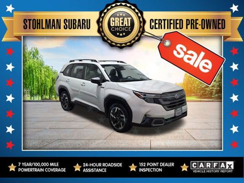 Certified 2025 Subaru Forester Limited w/ Popular Package image 1