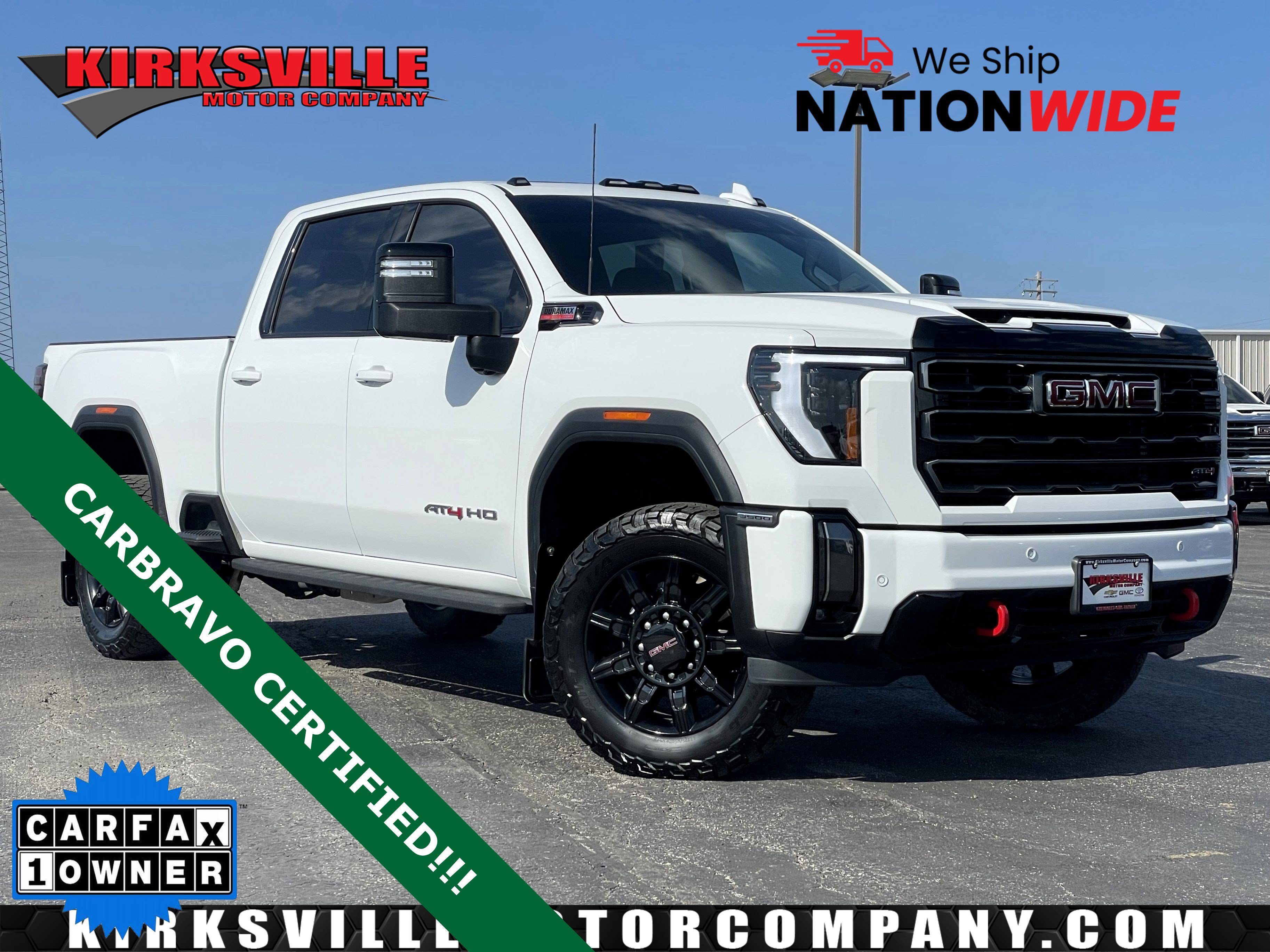 Certified 2024 GMC Sierra 3500 AT4 w/ AT4 Premium Plus Package AWD/4WD image 1