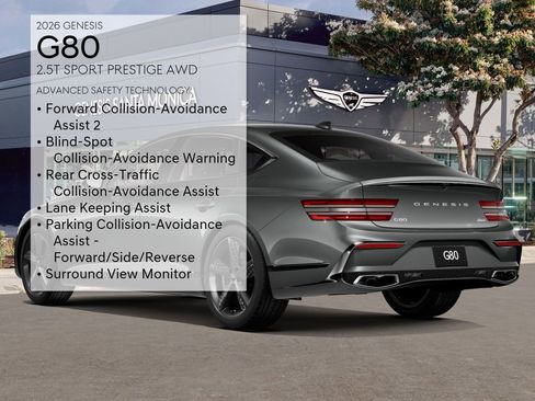 New 2026 Genesis G80 2.5T Sport Prestige image 10
