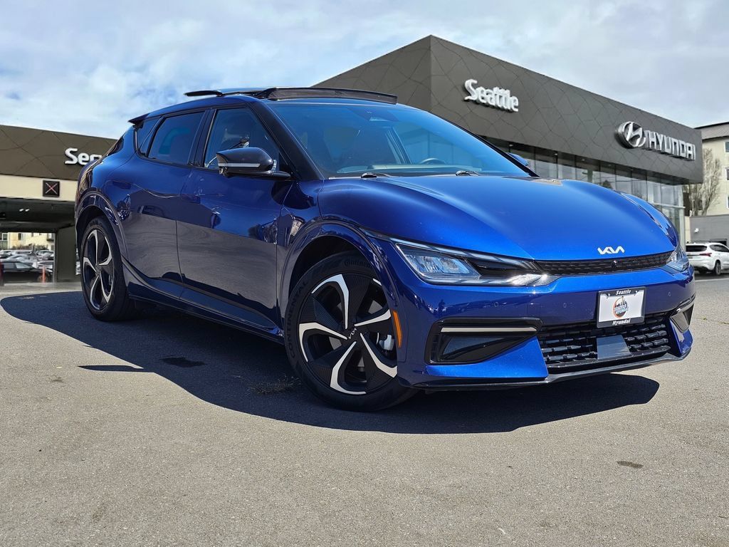Used 2023 Kia EV6 GT-Line w/ GT-Line Suede Seat Package AWD/4WD 360° Tour