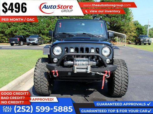 Used 2018 Jeep Wrangler Unlimited Sahara w/ Max Tow Package image 3
