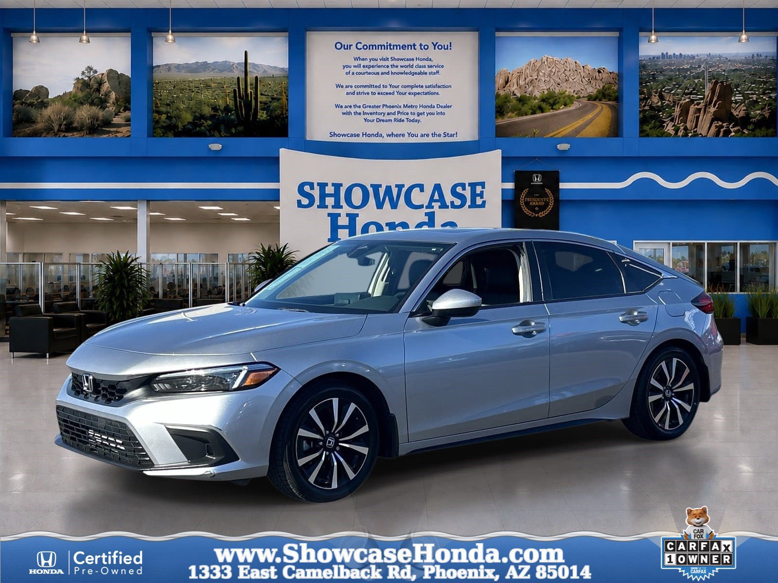 Certified 2024 Honda Civic EX-L image 1