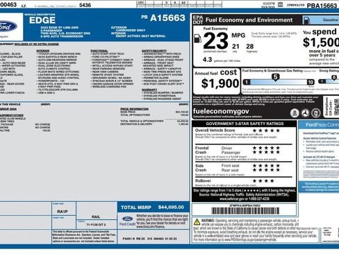 Used 2023 Ford Edge ST-Line image 3