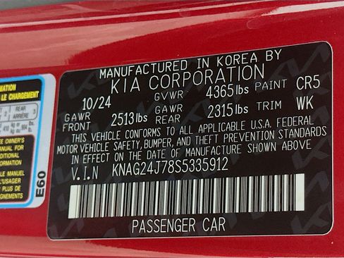 Used 2025 Kia K5 LXS image 12