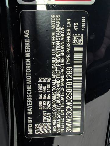 Used 2025 BMW 230i Coupe w/ M Sport Package RWD image 26