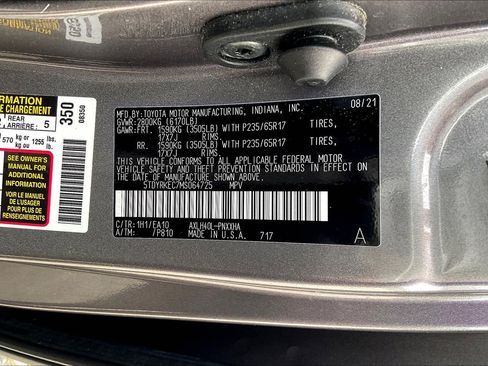 Used 2021 Toyota Sienna XLE FWD image 34