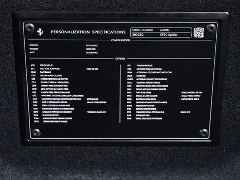 Certified 2024 Ferrari SF90 Spider AWD/4WD image 25