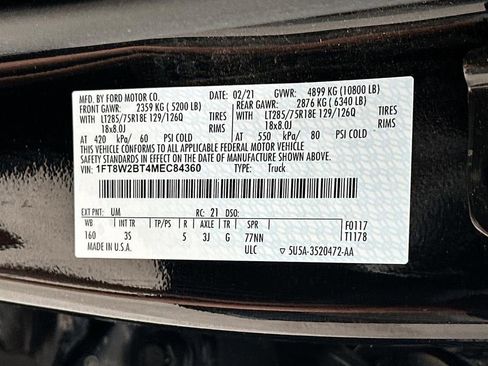 Used 2021 Ford F250 XLT w/ Tremor Off-Road Package AWD/4WD image 26