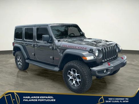 Used 2020 Jeep Wrangler Unlimited Rubicon w/ Cold Weather Group AWD/4WD image 8