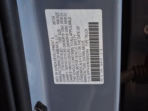 Used 2025 Honda Ridgeline Black Edition image 28