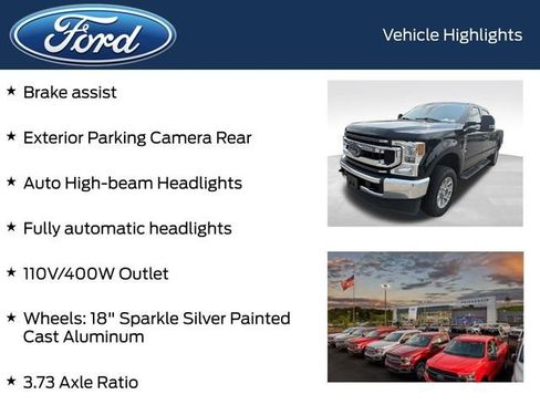 Used 2020 Ford F250 XLT w/ Snow Plow Prep Package AWD/4WD image 8