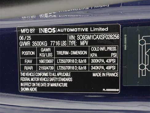 New 2025 INEOS Grenadier Fieldmaster Edition image 22