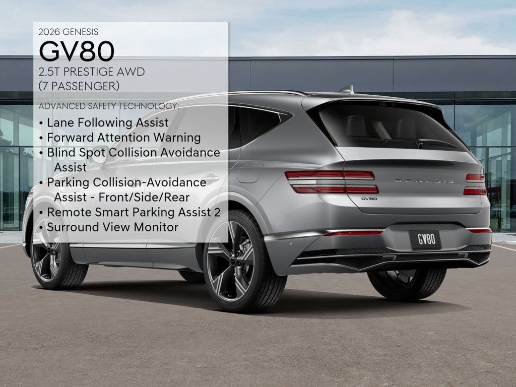 New 2026 Genesis GV80 2.5T Prestige AWD/4WD image 7