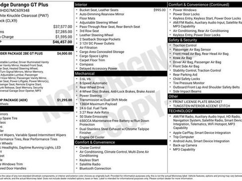 Used 2021 Dodge Durango GT image 15