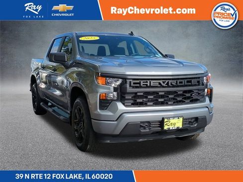 Certified 2025 Chevrolet Silverado 1500 Custom w/ LPO, Dark Essentials Package image 1