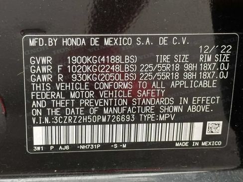 Used 2023 Honda HR-V Sport image 38