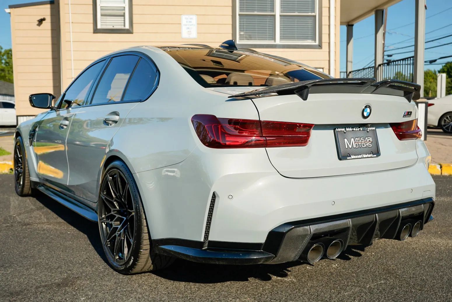 Used 2021 BMW M3 Competition w/ M Carbon Exterior Package RWD image 7