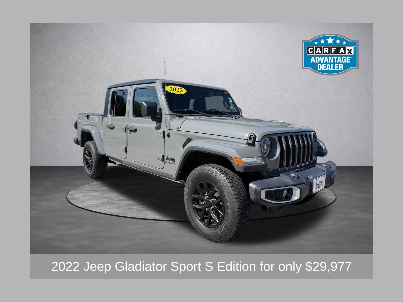 Used 2022 Jeep Gladiator Sport AWD/4WD 360° Tour