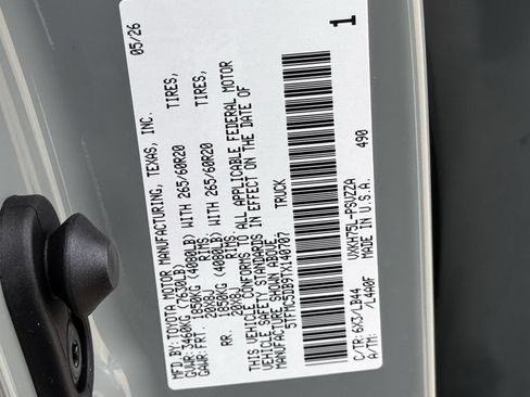 New 2026 Toyota Tundra 1794 Edition AWD/4WD image 22