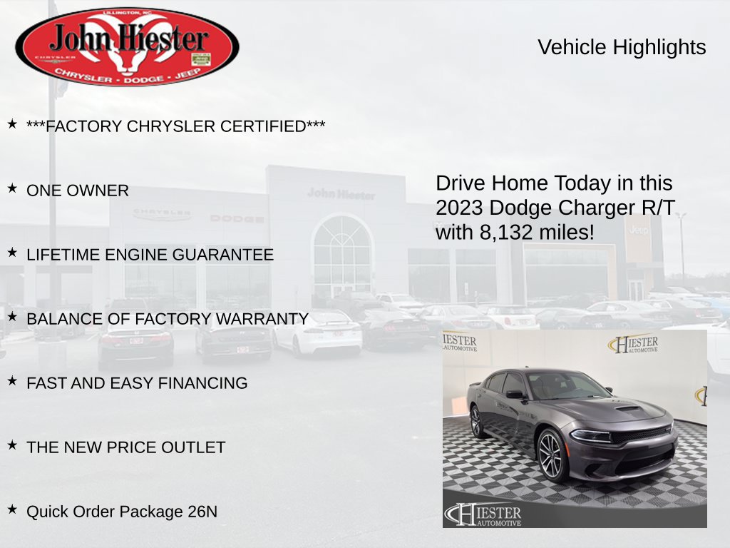 Certified 2023 Dodge Charger R/T RWD image 5