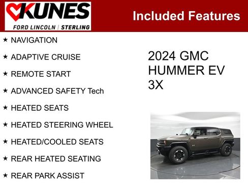 Used 2024 GMC Hummer EV 3X w/ Extreme Off-Road Package AWD/4WD image 2